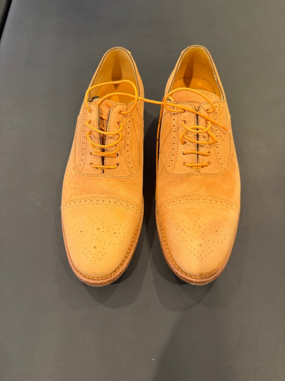 Paul Smith Nubuck Bertie Oxford Brogues. EU 38. Very Light Wear.